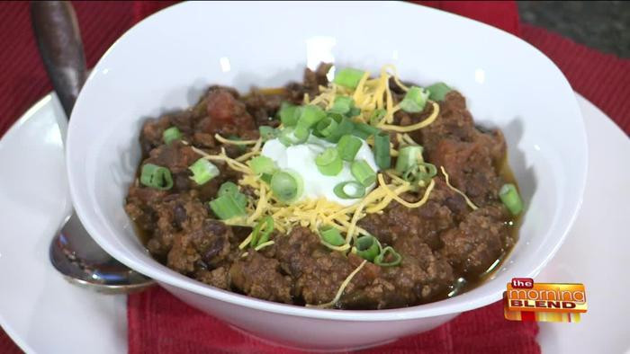 Healthy Beef Chili
 A Heart Healthy Beef Chili Recipe e News Page VIDEO