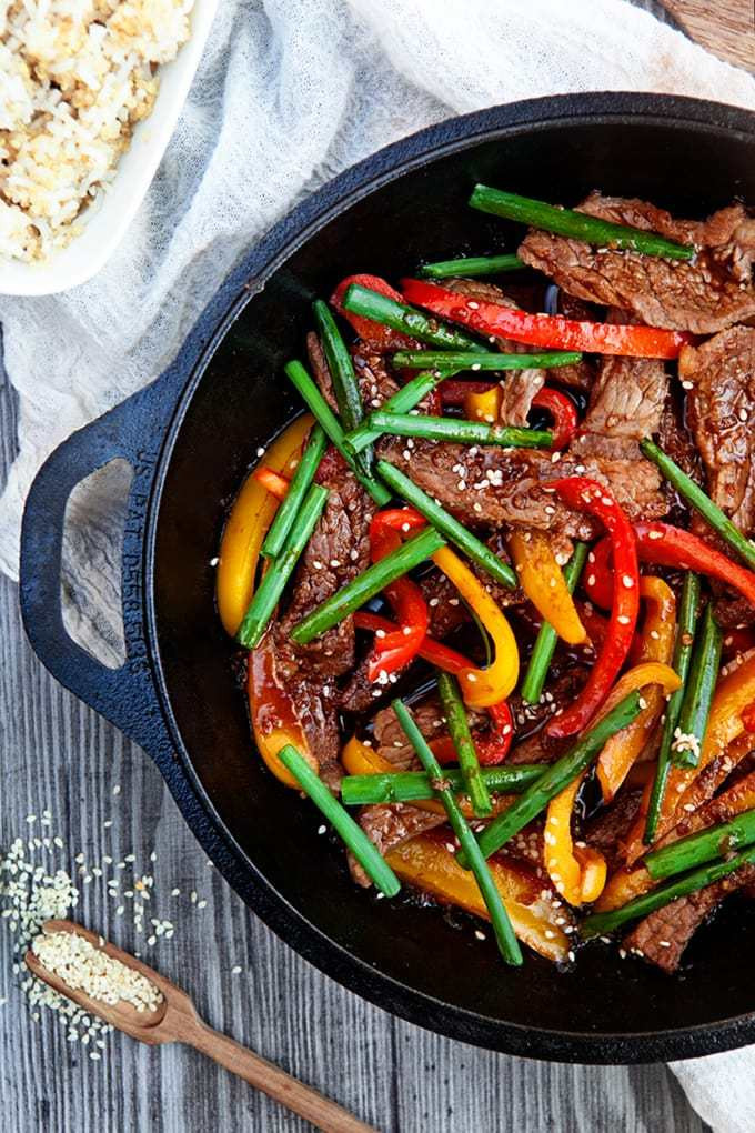Healthy Beef Dinners
 Healthy Beef Stir Fry in 20 minutes