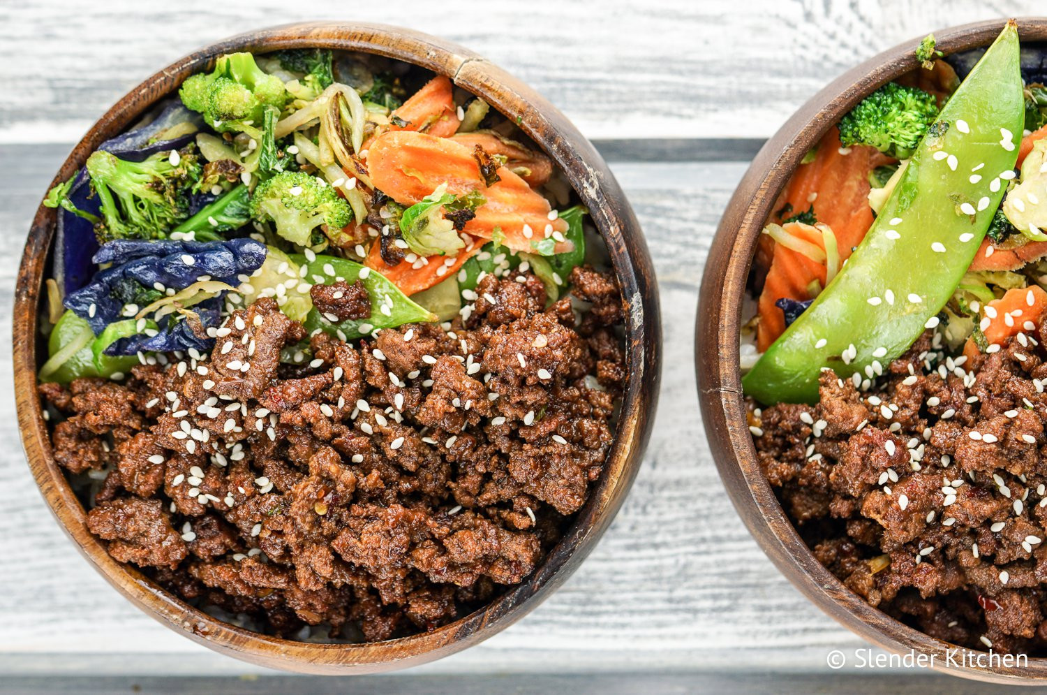 Healthy Beef Dinners
 Healthy Korean Ground Beef with Ve ables Slender Kitchen