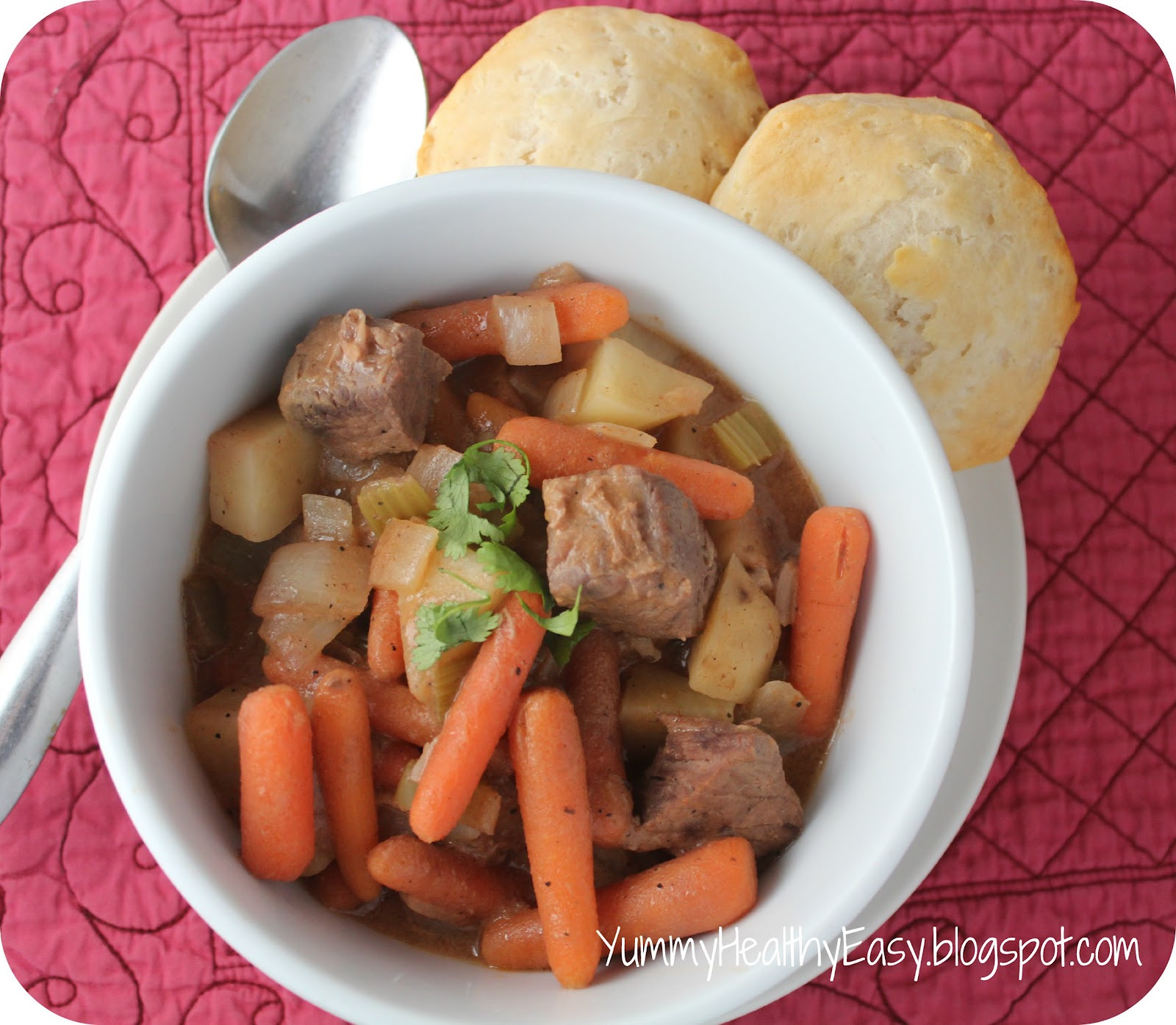 Healthy Beef Stew Crock Pot Recipes
 Easy Crock Pot Beef Stew Yummy Healthy Easy