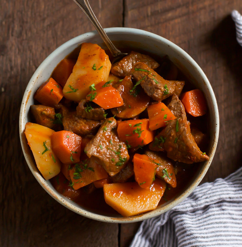 Healthy Beef Stew Recipe
 Healthy Slow Cooker Red Wine Beef Stew Primavera Kitchen