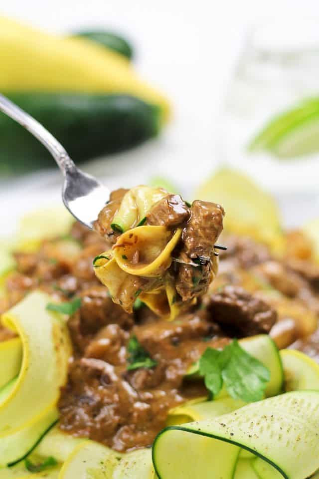 Healthy Beef Stroganoff
 Healthy Beef Stroganoff