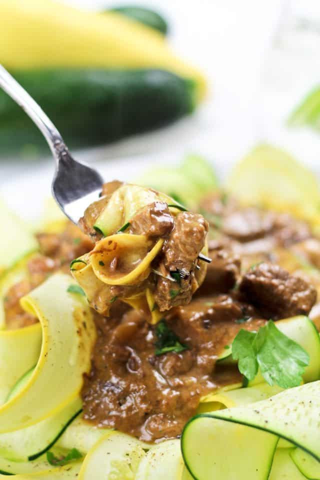 Healthy Beef Stroganoff
 Healthy Beef Stroganoff