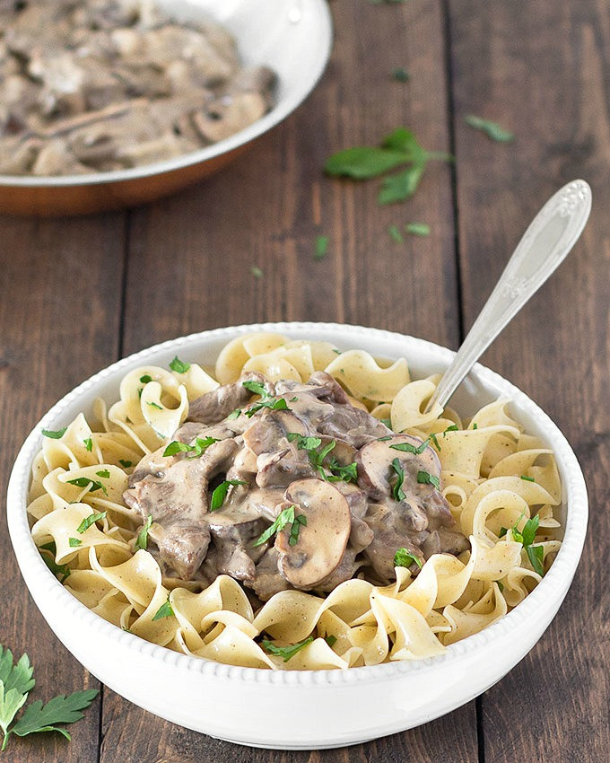 Healthy Beef Stroganoff Recipe
 Healthier Beef Stroganoff As Easy As Apple Pie