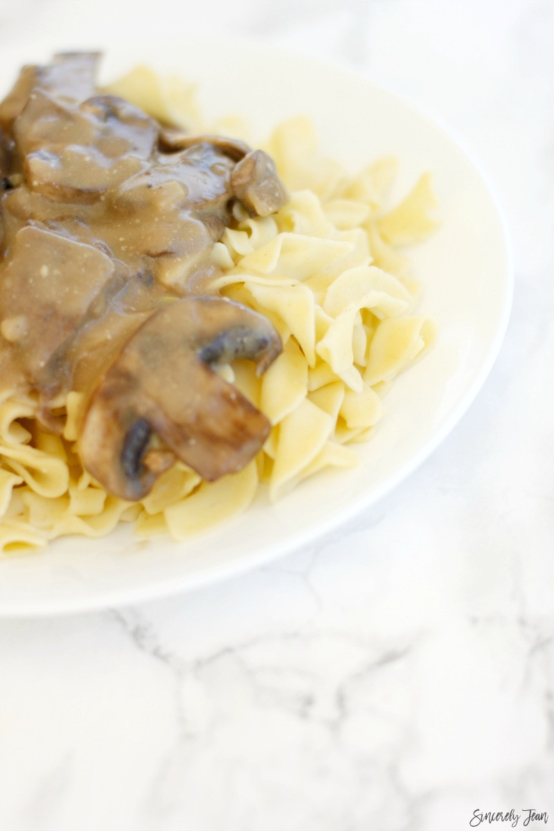 Healthy Beef Stroganoff With Greek Yogurt
 Beef Stroganoff with Greek Yogurt Sincerely Jean