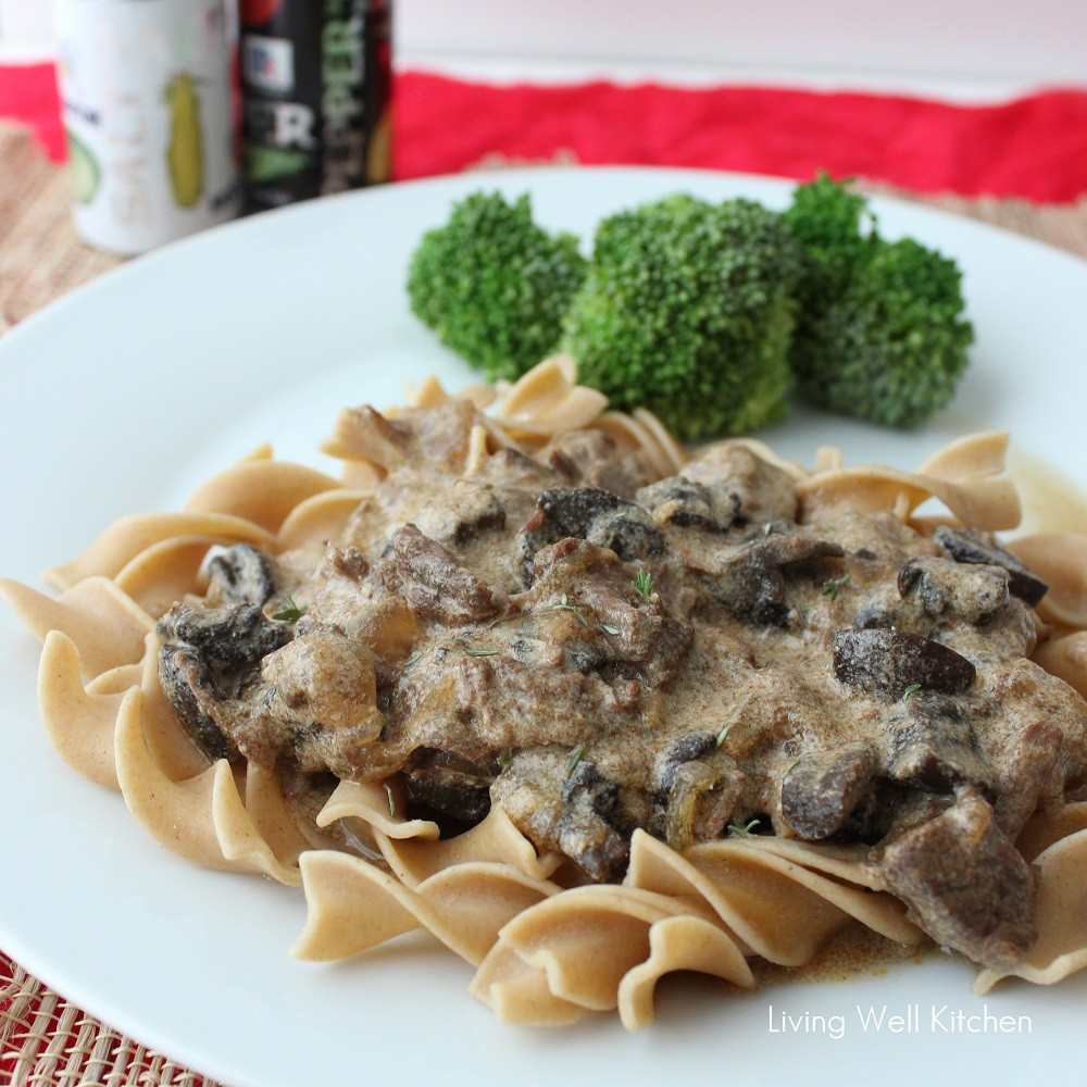 Healthy Beef Stroganoff With Greek Yogurt
 Crock Pot Beef Stroganoff