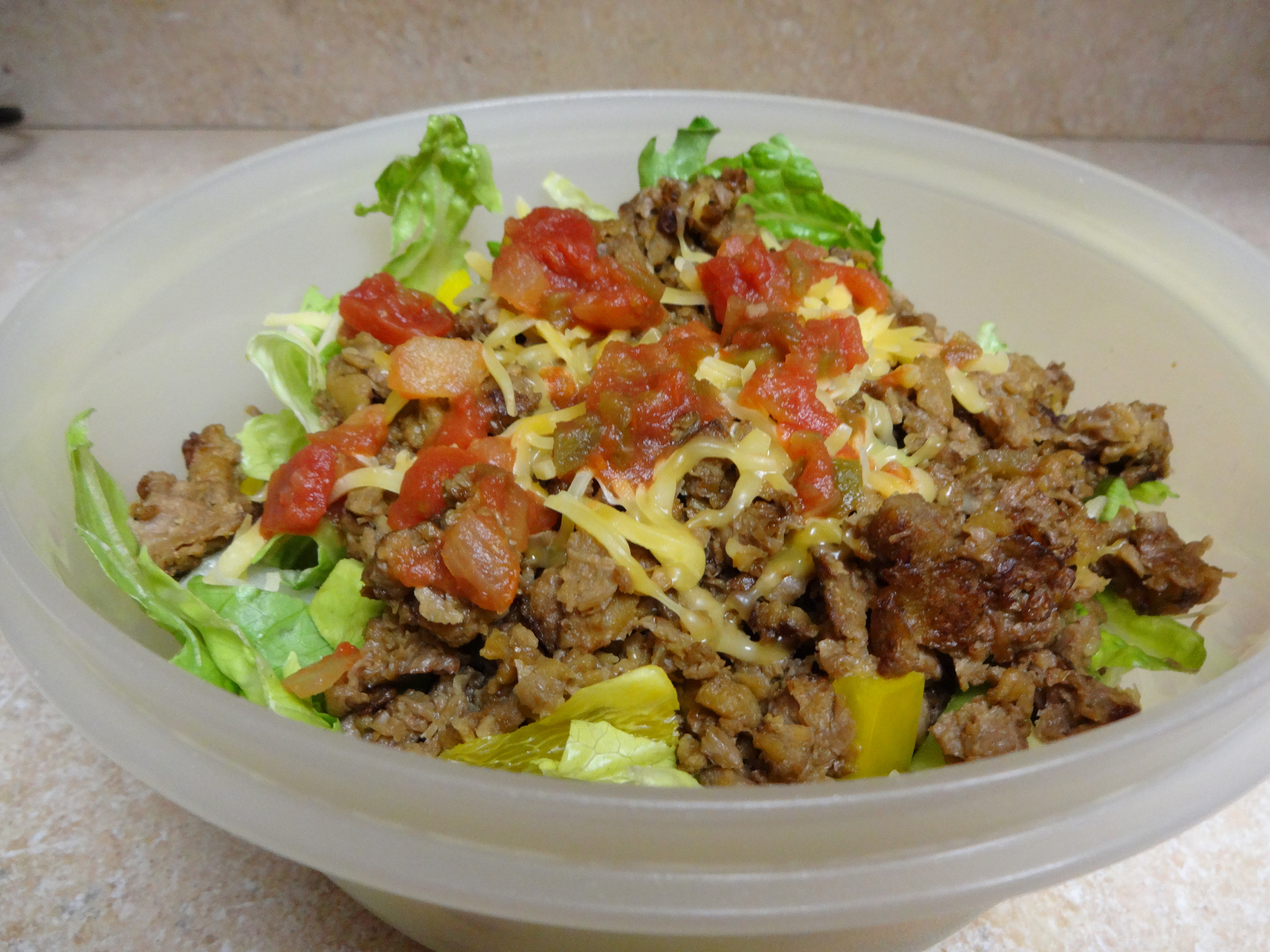 Healthy Beef Taco Salad
 Delicious Healthy Taco Salad