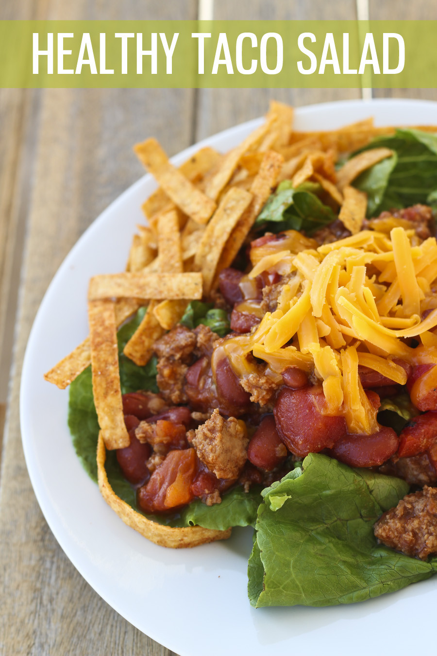 Healthy Beef Taco Salad
 Low Carb Turkey Taco Salad HoneyBear Lane