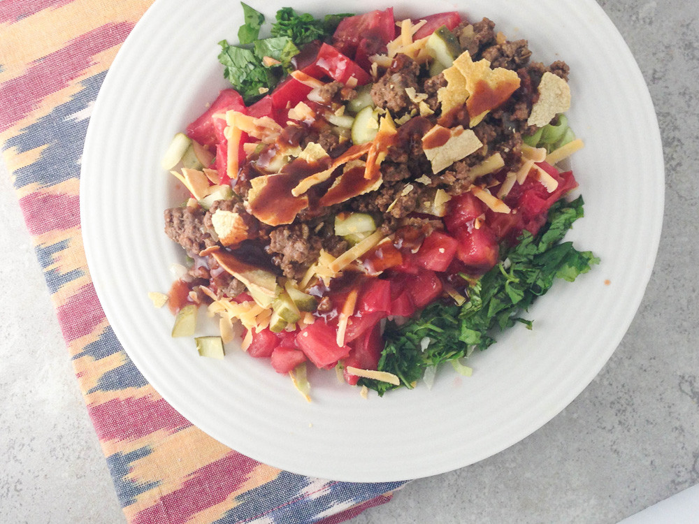 Healthy Beef Taco Salad
 Taco Salad Slender Kitchen