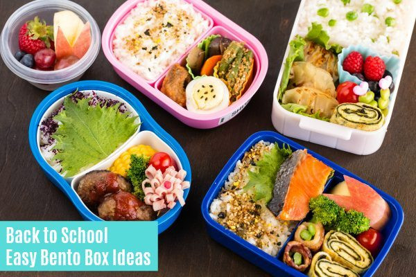 Healthy Bento Box Lunches
 Back to School Easy Bento Box Ideas • Just e Cookbook