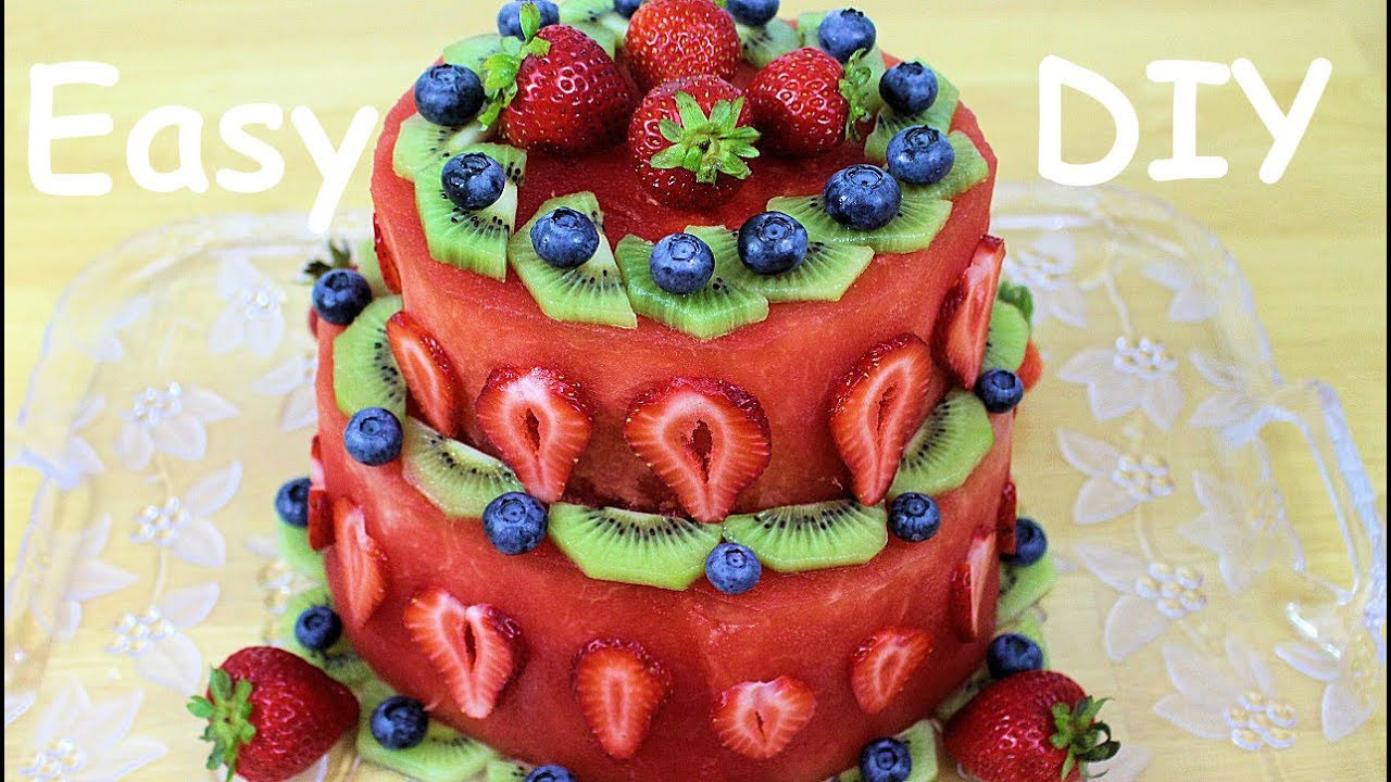 Healthy Birthday Cake
 BIRTHDAY CAKE Healthy and Easy to Make