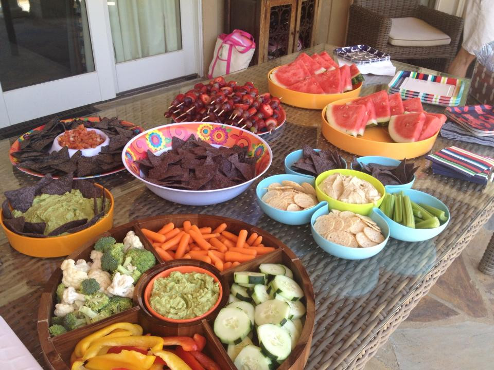 Healthy Birthday Party Snacks
 Healthy Pool Party Food for Kids and Adults