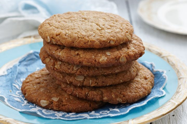 Healthy Biscuit Recipe
 Giant Anzac biscuits