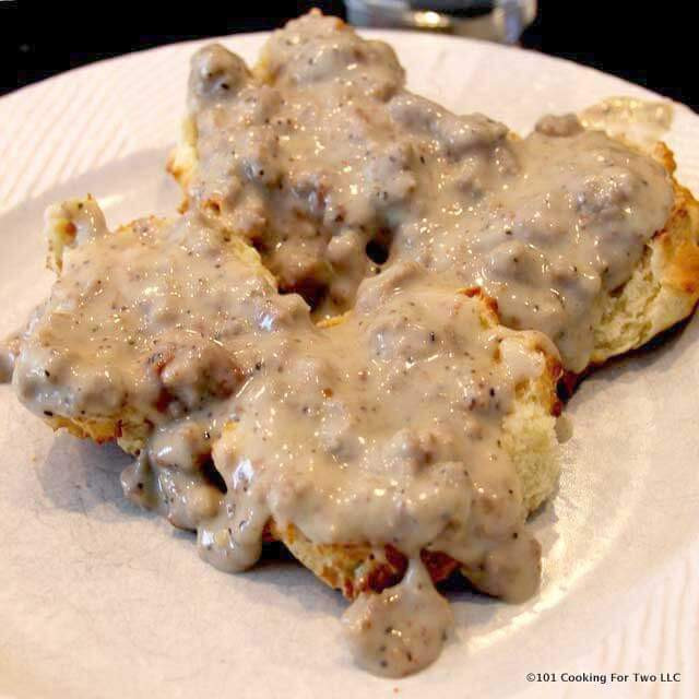 Healthy Biscuits And Gravy
 Healthier Sausage Gravy and Biscuits