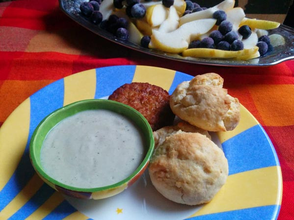Healthy Biscuits And Gravy
 A Healthier Biscuits and Gravy Recipe