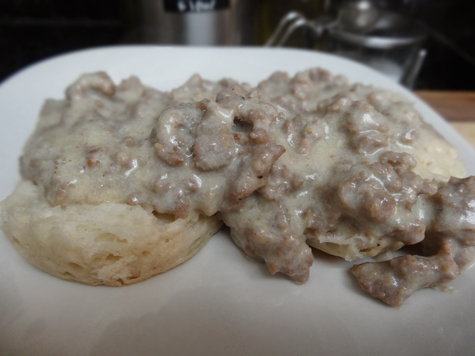 Healthy Biscuits And Gravy
 The Thrifty Italian Mama Healthy Biscuits and Gravy