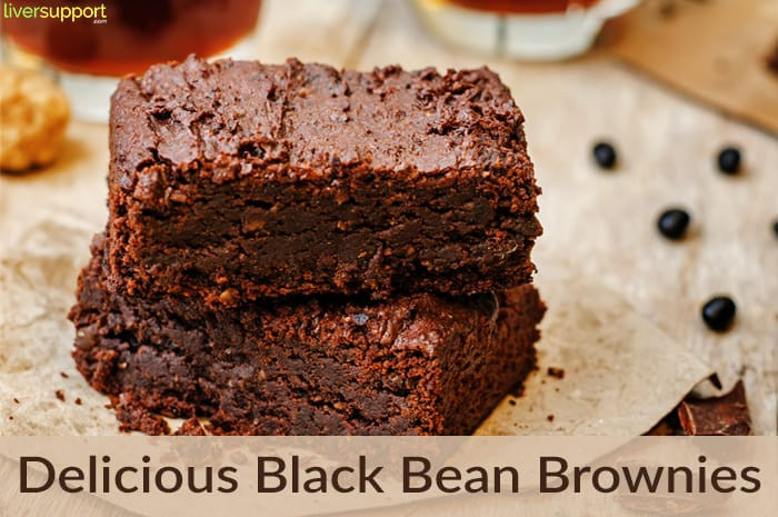 Healthy Black Bean Brownies
 Healthy Black Bean Brownies LiverSupport