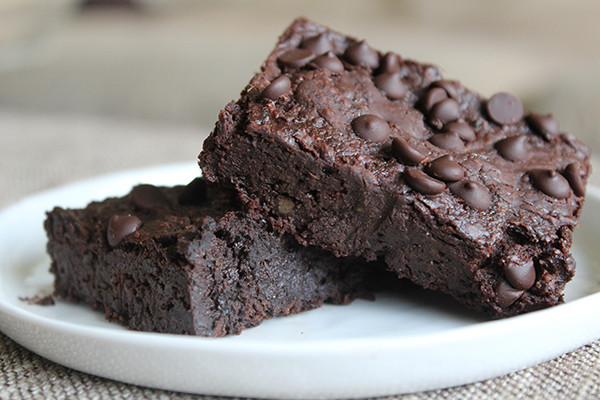 Healthy Black Bean Brownies
 Healthy Flourless Black Bean Avocado Brownies – vegan and