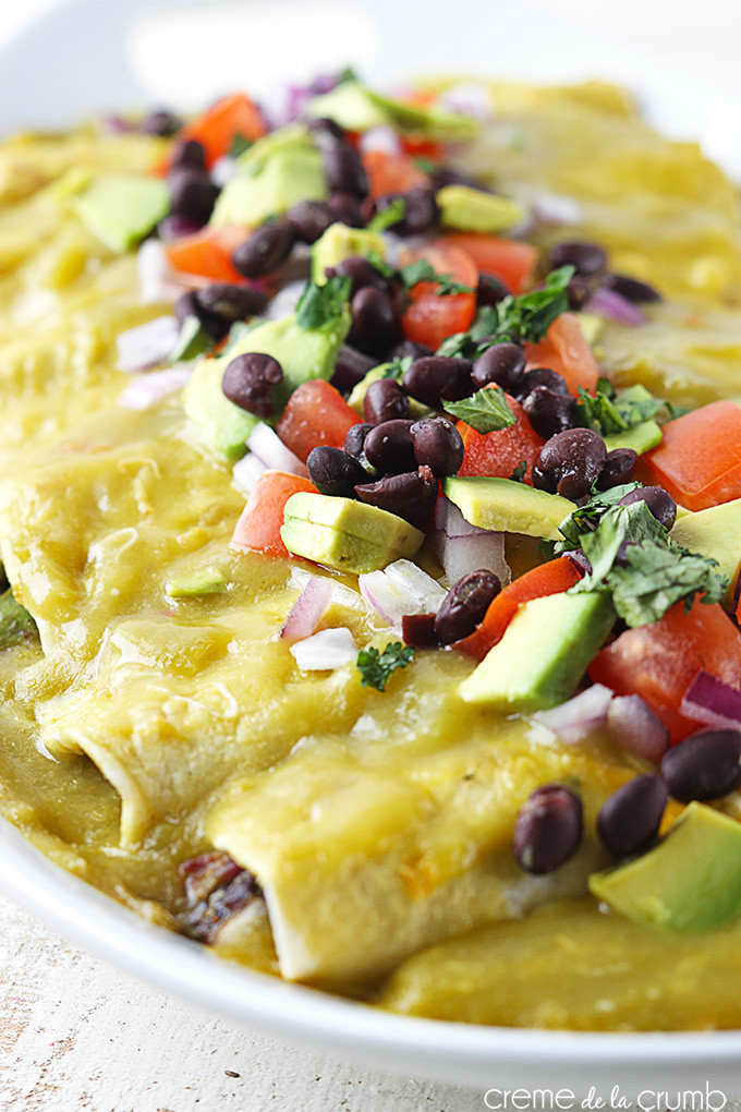 Healthy Black Bean Enchiladas
 Avocado Black Bean Enchiladas – What2Cook