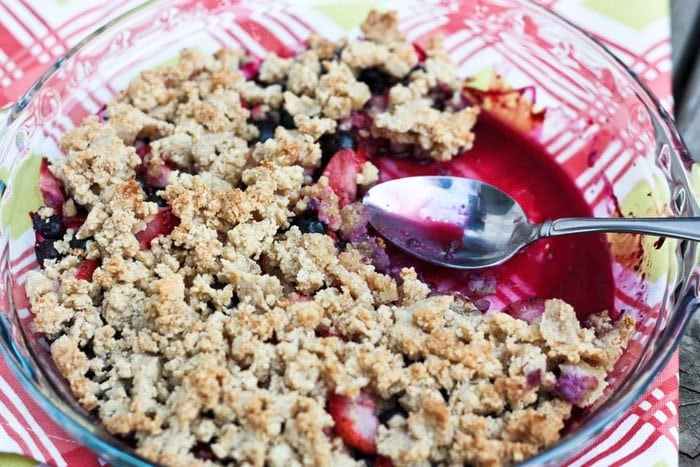 Healthy Blackberry Cobbler
 Berry Cobbler Overnight Oats