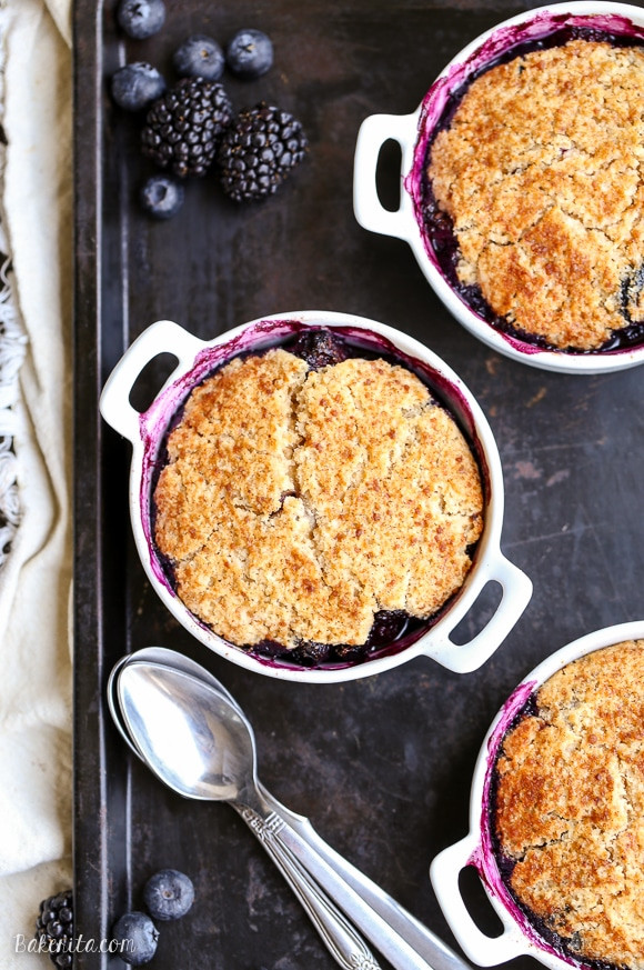 Healthy Blackberry Cobbler
 Blackberry Blueberry Cobbler Gluten Free Paleo Vegan