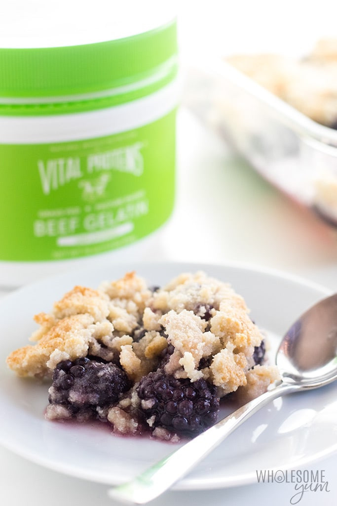 Healthy Blackberry Cobbler
 Healthy Sugar Free Low Carb Blackberry Cobbler Recipe