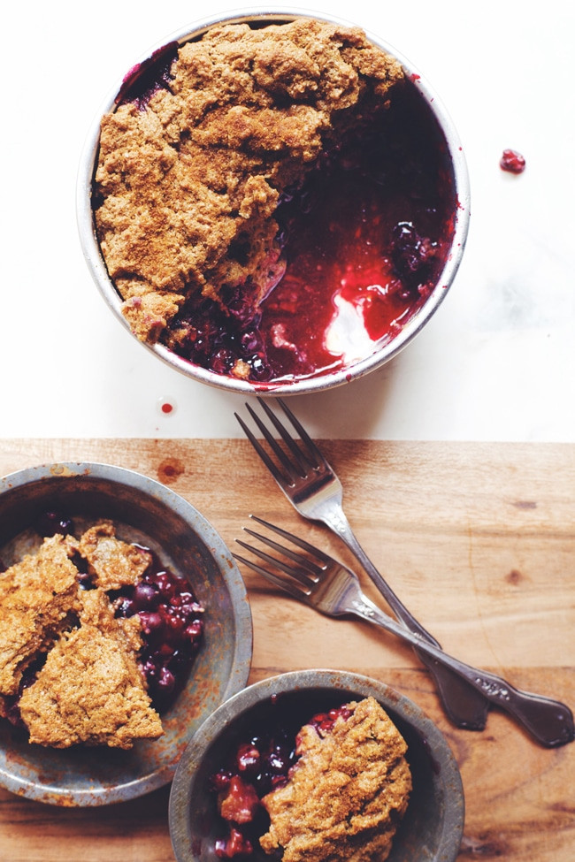 Healthy Blackberry Cobbler
 Healthy Berry Cobbler