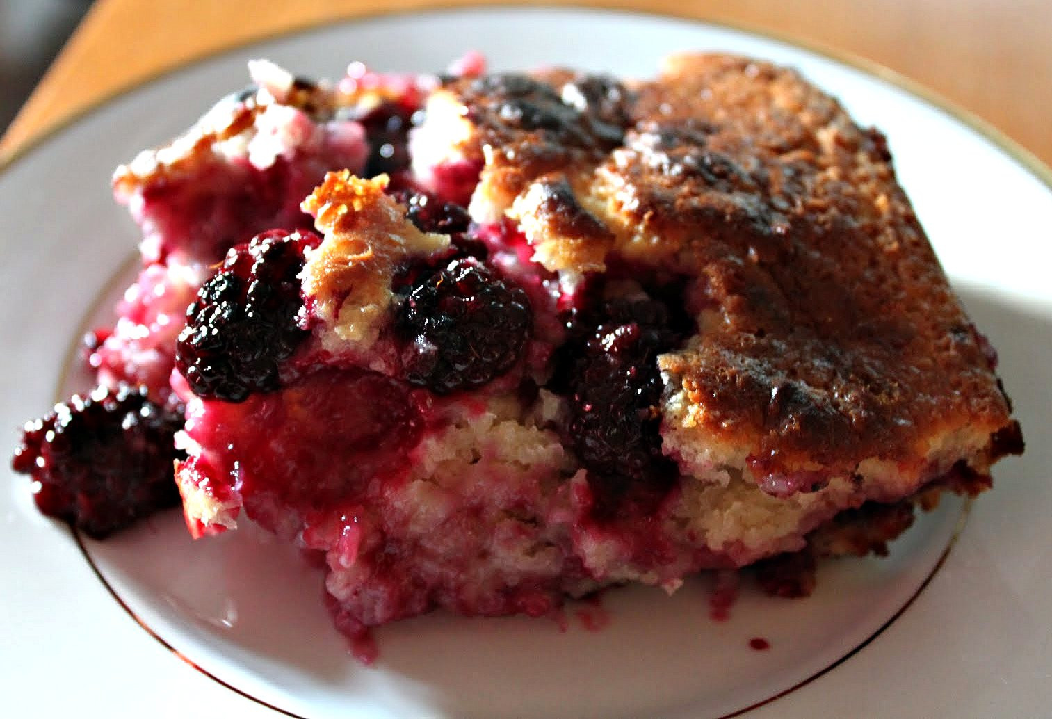 Healthy Blackberry Cobbler
 Blackberry Cobbler