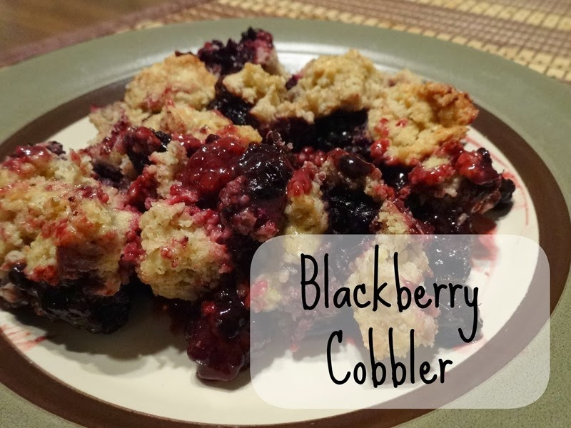 Healthy Blackberry Cobbler
 "Healthy" Blackberry Cobbler Simple Moments Stick