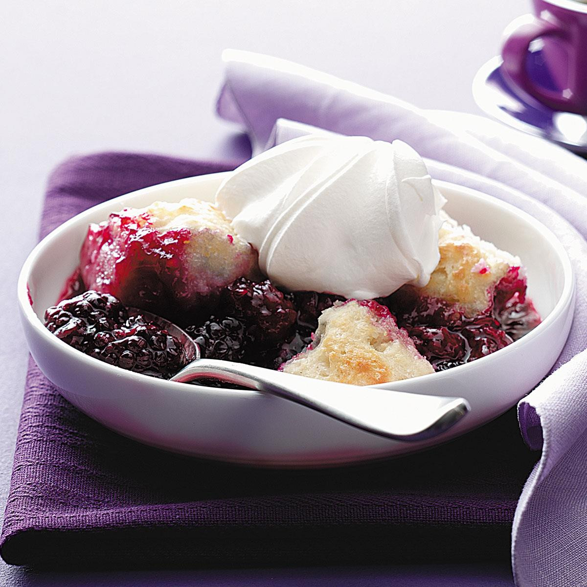 Healthy Blackberry Dessert
 Favorite Blackberry Cobbler Recipe