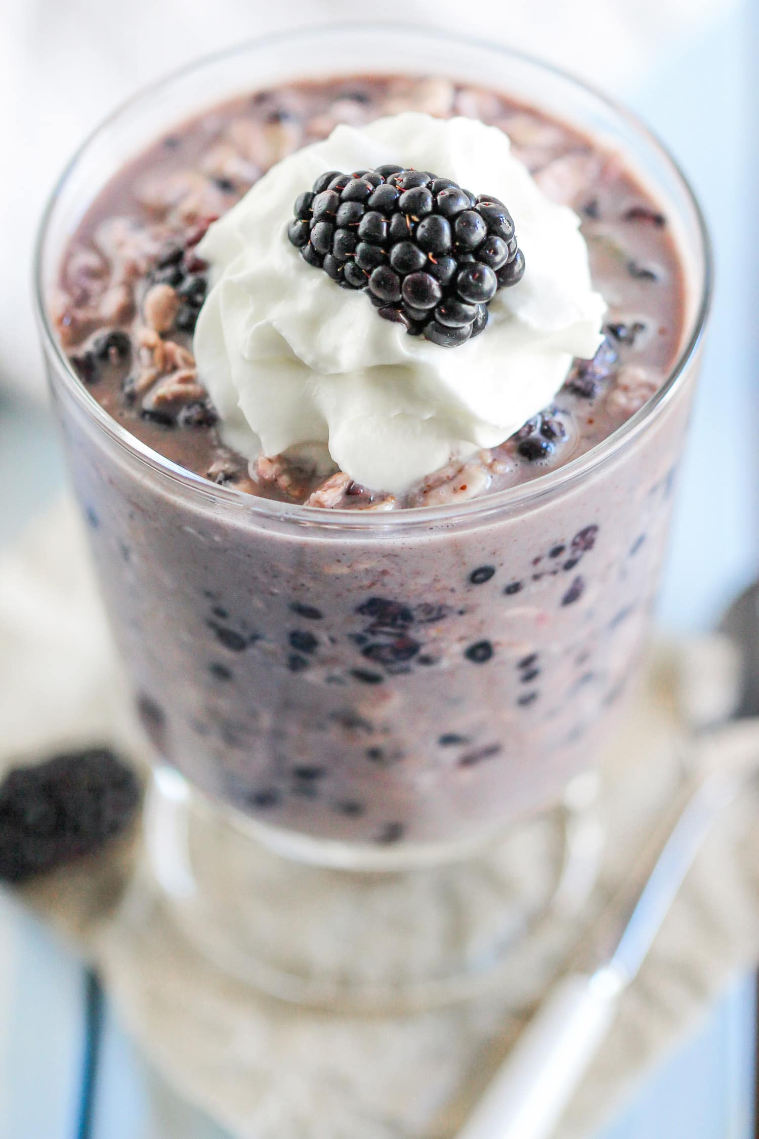 Healthy Blackberry Dessert
 Healthy Blackberry Pie Overnight Dessert Oats