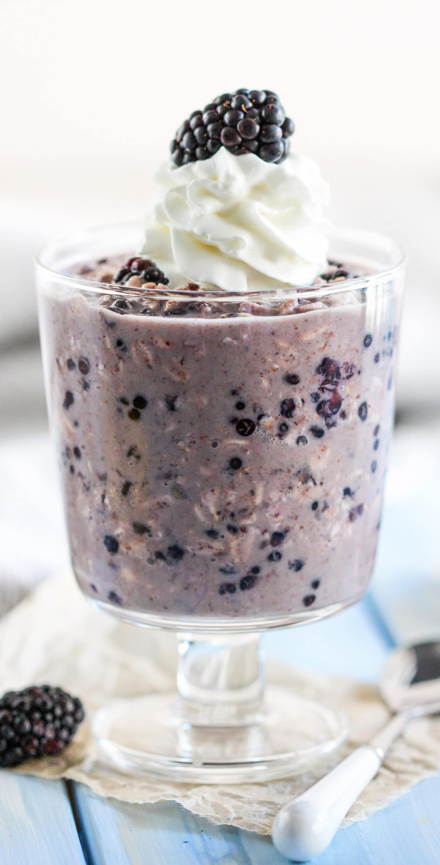 Healthy Blackberry Dessert
 Healthy Blackberry Pie Overnight Dessert Oats