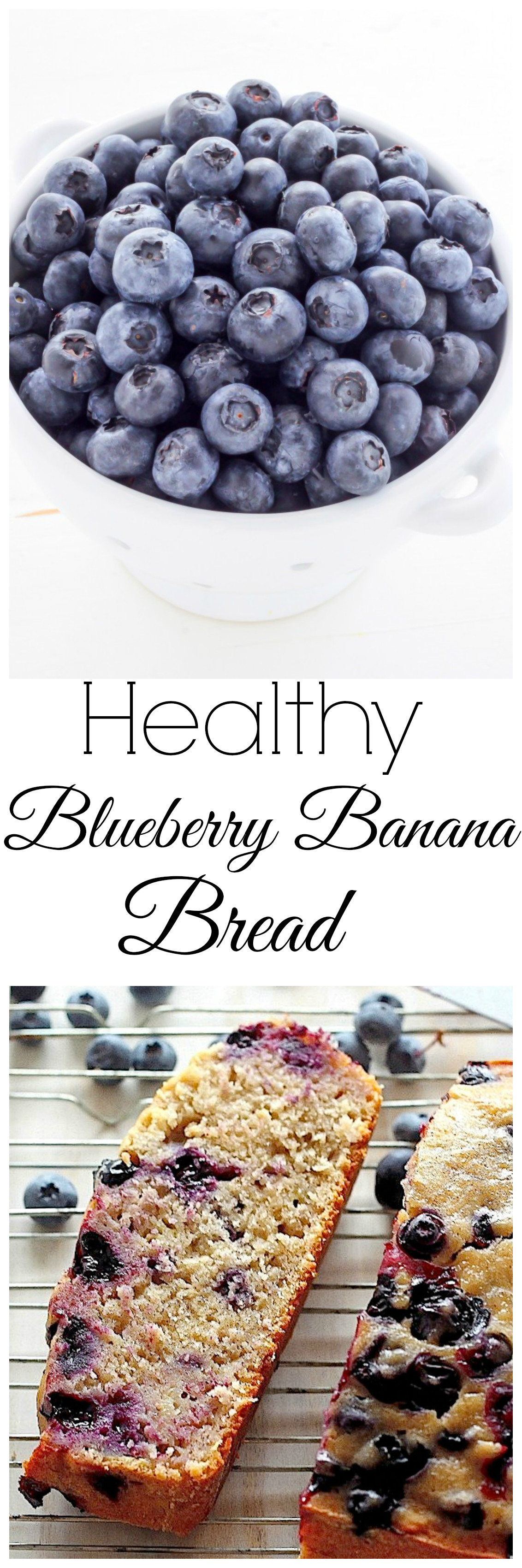 Healthy Blueberry Banana Bread
 Healthy Blueberry Banana Bread Baker by Nature