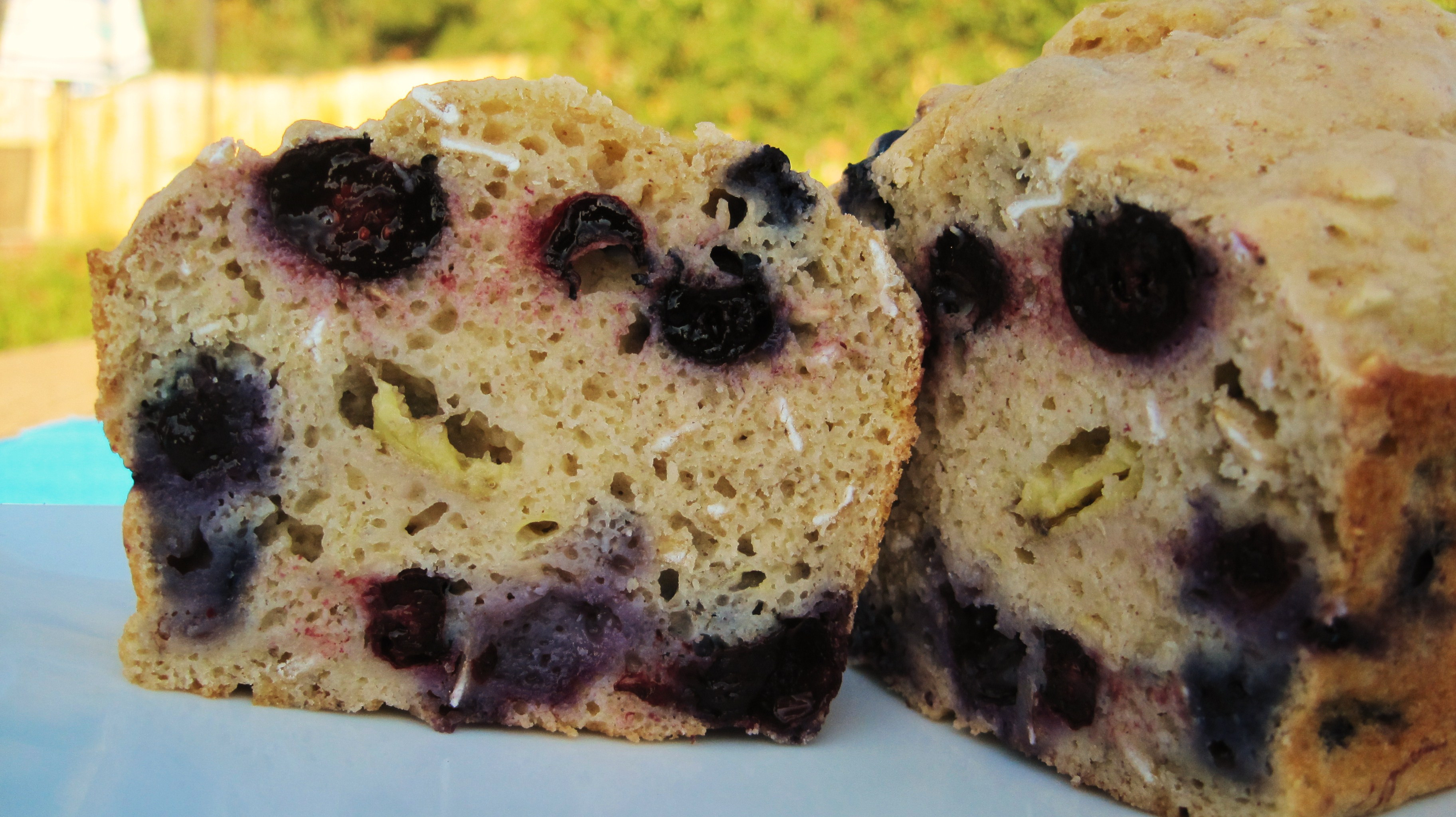 Healthy Blueberry Bread
 Healthy Banana Blueberry Bread & A Tasty Flop