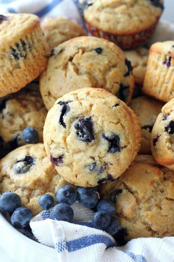 Healthy Blueberry Breakfast Recipes
 Healthy Greek Yogurt and Honey Blueberry Muffins