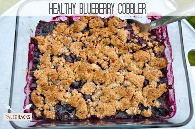 Healthy Blueberry Cobbler
 17 Best images about PALEO SWEETS on Pinterest