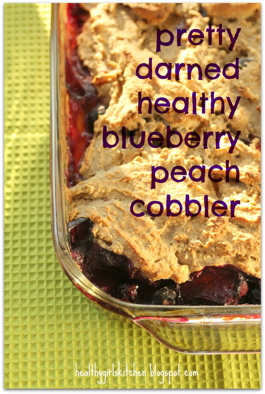 Healthy Blueberry Cobbler
 Healthy Girl s Kitchen Pretty Darned Healthy Blueberry