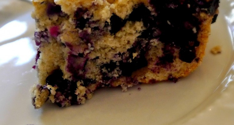 Healthy Blueberry Coffee Cake
 Blueberry Coffee Cake sort of healthy