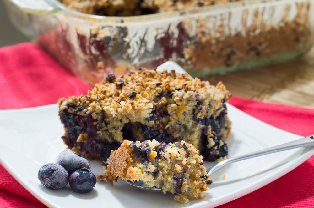 Healthy Blueberry Coffee Cake
 Blueberry Coffee Cake — Healthy treat to enjoy this