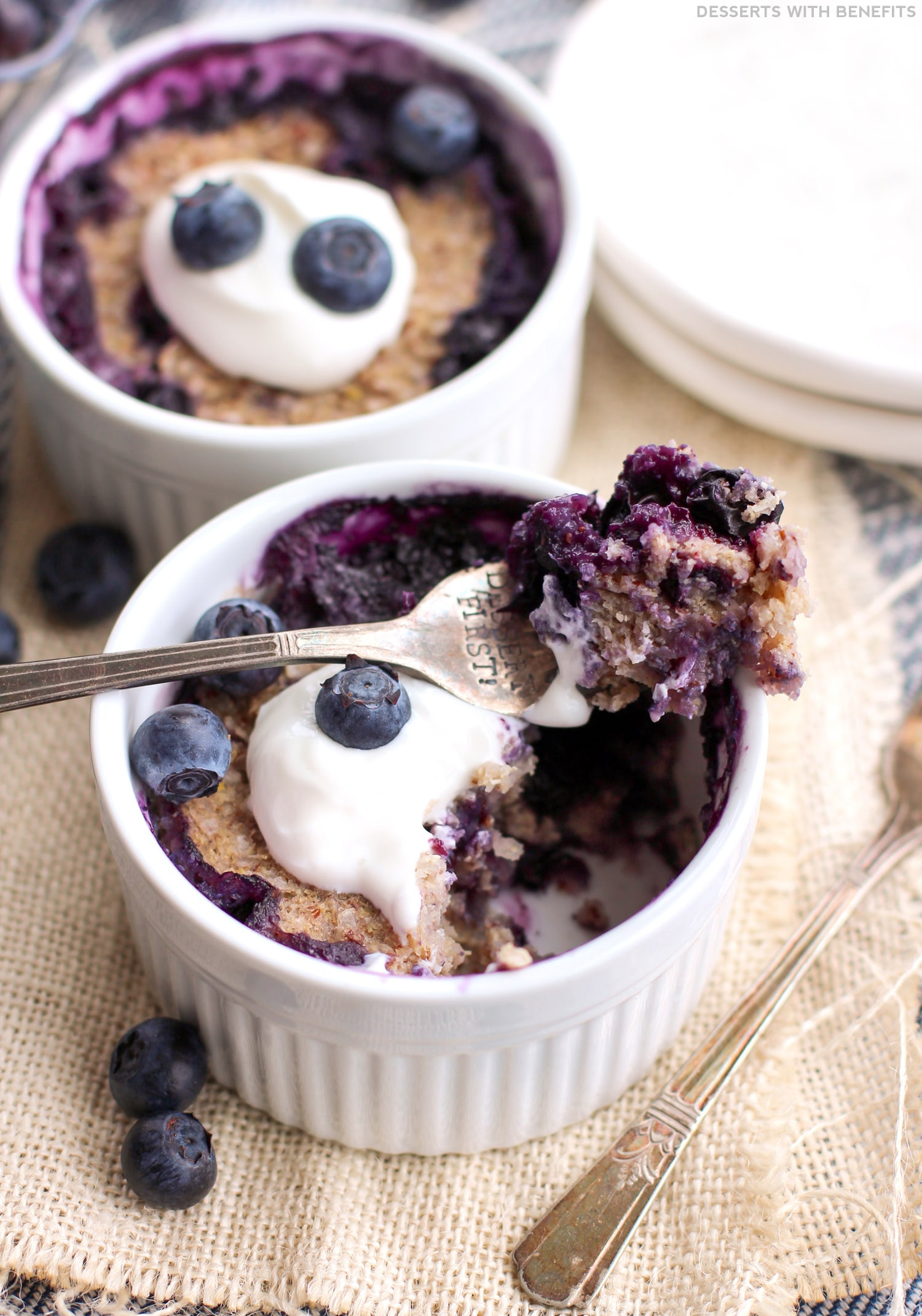 Healthy Blueberry Dessert Recipes
 Healthy Microwaveable Blueberry Quinoa Flake Muffins
