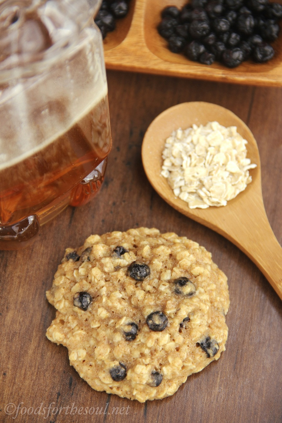 Healthy Blueberry Oatmeal Cookies
 Blueberry Oatmeal Cookies
