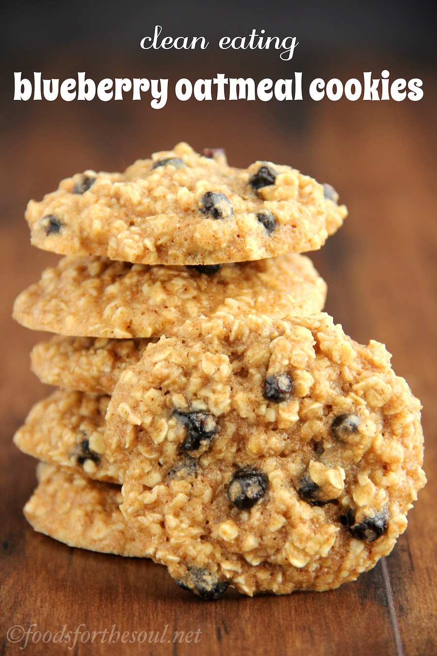 Healthy Blueberry Oatmeal Cookies
 Blueberry Oatmeal Cookies