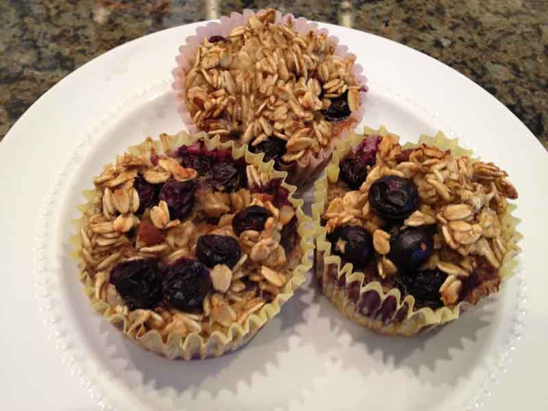 Healthy Blueberry Oatmeal Muffins With Applesauce
 HEART y Blueberry Oatmeal Muffins