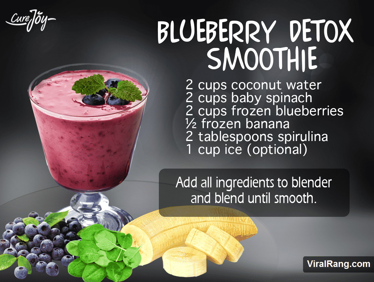 Healthy Blueberry Smoothie Recipes For Weight Loss
 detox smoothie recipes for weight loss