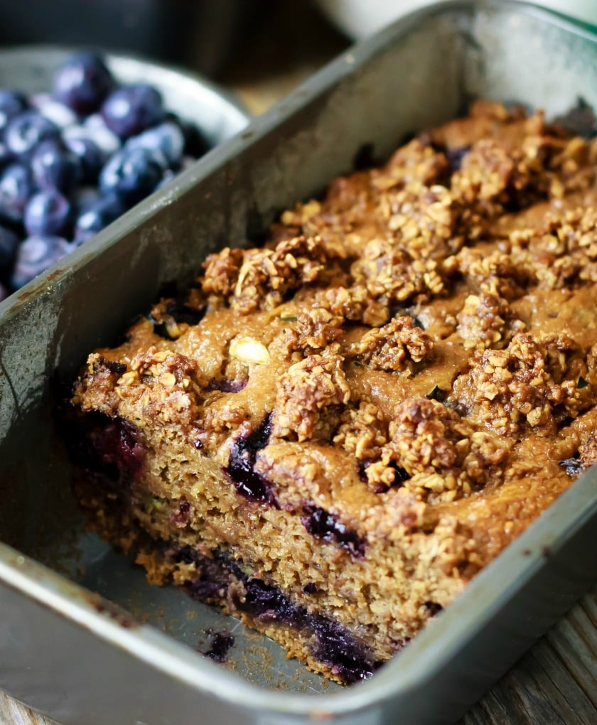 Healthy Blueberry Zucchini Bread
 Healthy Blueberry Zucchini Bread