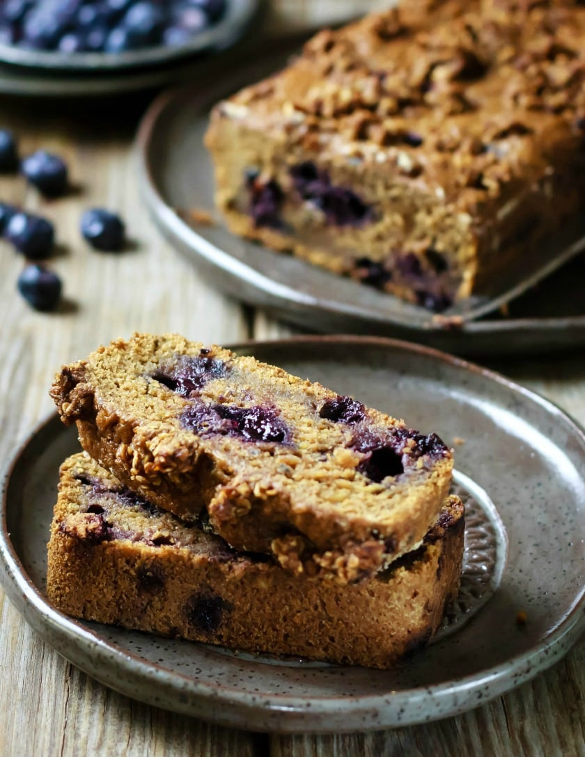 Healthy Blueberry Zucchini Bread
 Healthy Blueberry Zucchini Bread