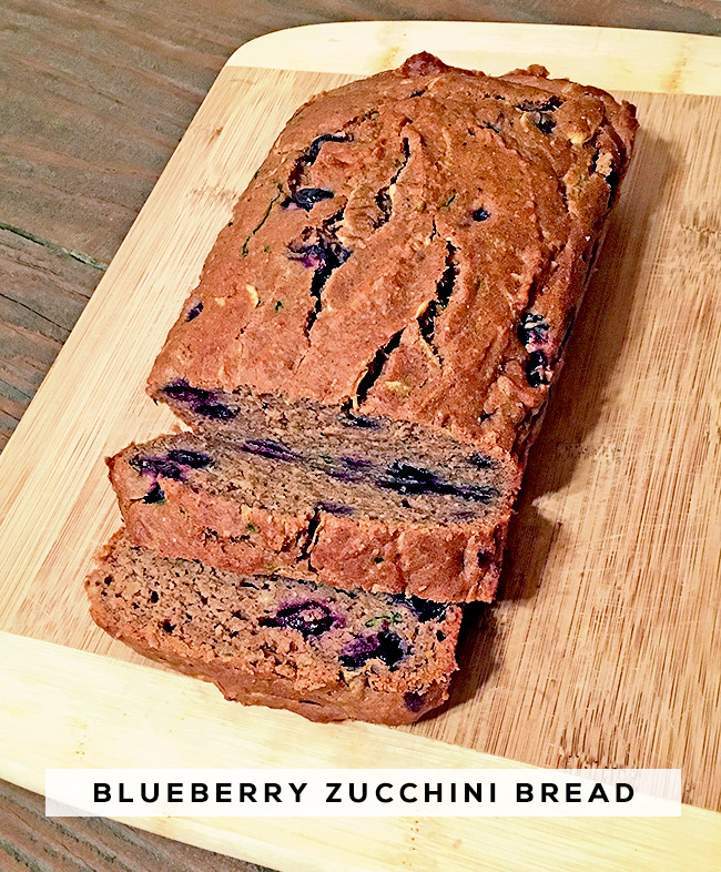 Healthy Blueberry Zucchini Bread
 Bubby and Bean Living Creatively Blueberry Zucchini