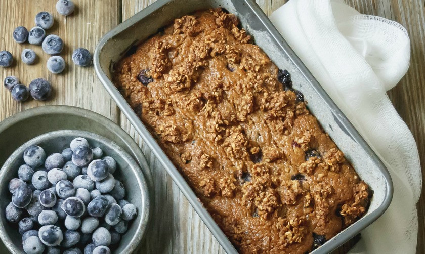 Healthy Blueberry Zucchini Bread
 Healthy Blueberry Zucchini Bread