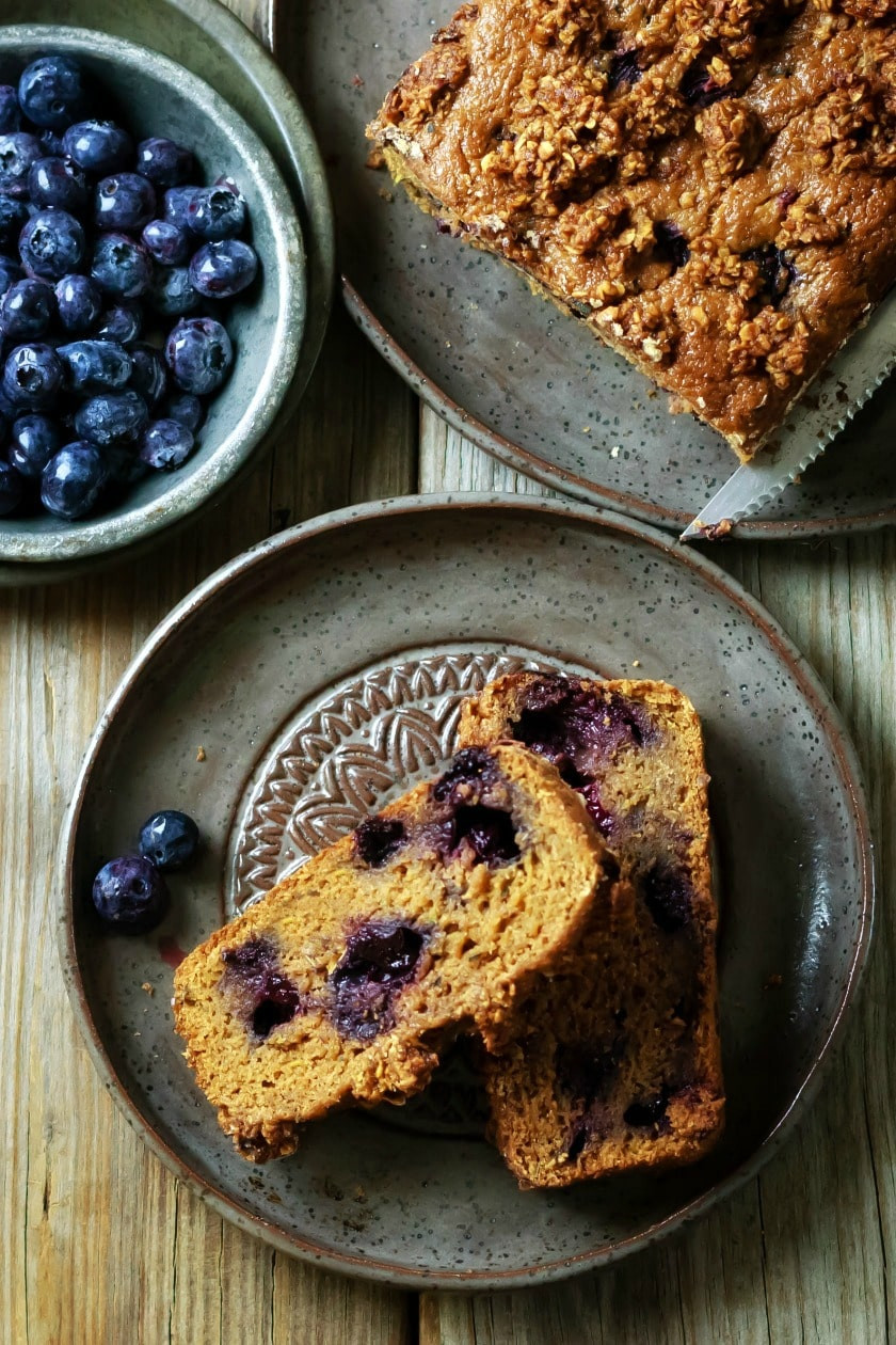 Healthy Blueberry Zucchini Bread
 Healthy Blueberry Zucchini Bread