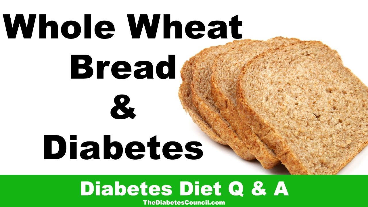 Healthy Bread For Diabetics
 whole wheat bread for diabetics